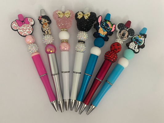 Character Beaded Pens