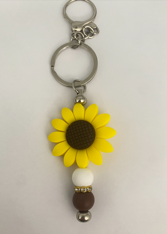 Sunflower Keychain